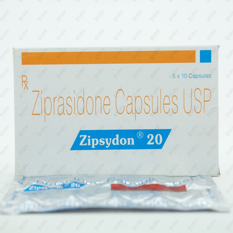 Zipsydon 20mg Capsule 10's