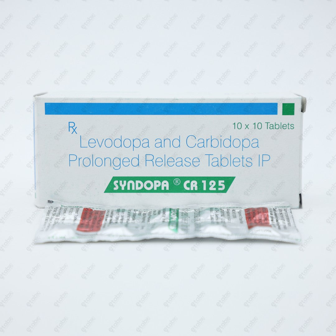 Syndopa CR 125mg Tablet 10's