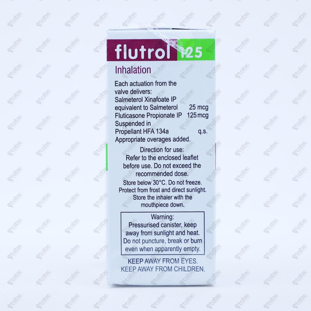 Flutrol 125 Inhaler