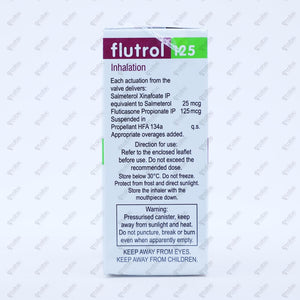 Flutrol 125 Inhaler