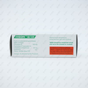 Syndopa CR 125mg Tablet 10's