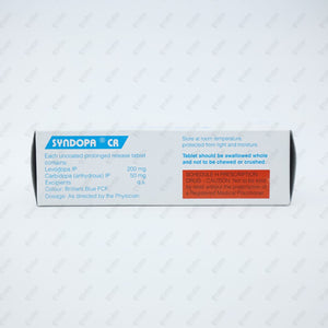 Syndopa CR Tablets 10's Parkinson