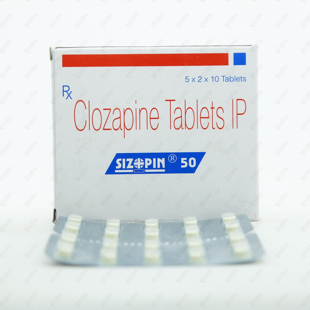 Sizopin 50mg Tablet 10's