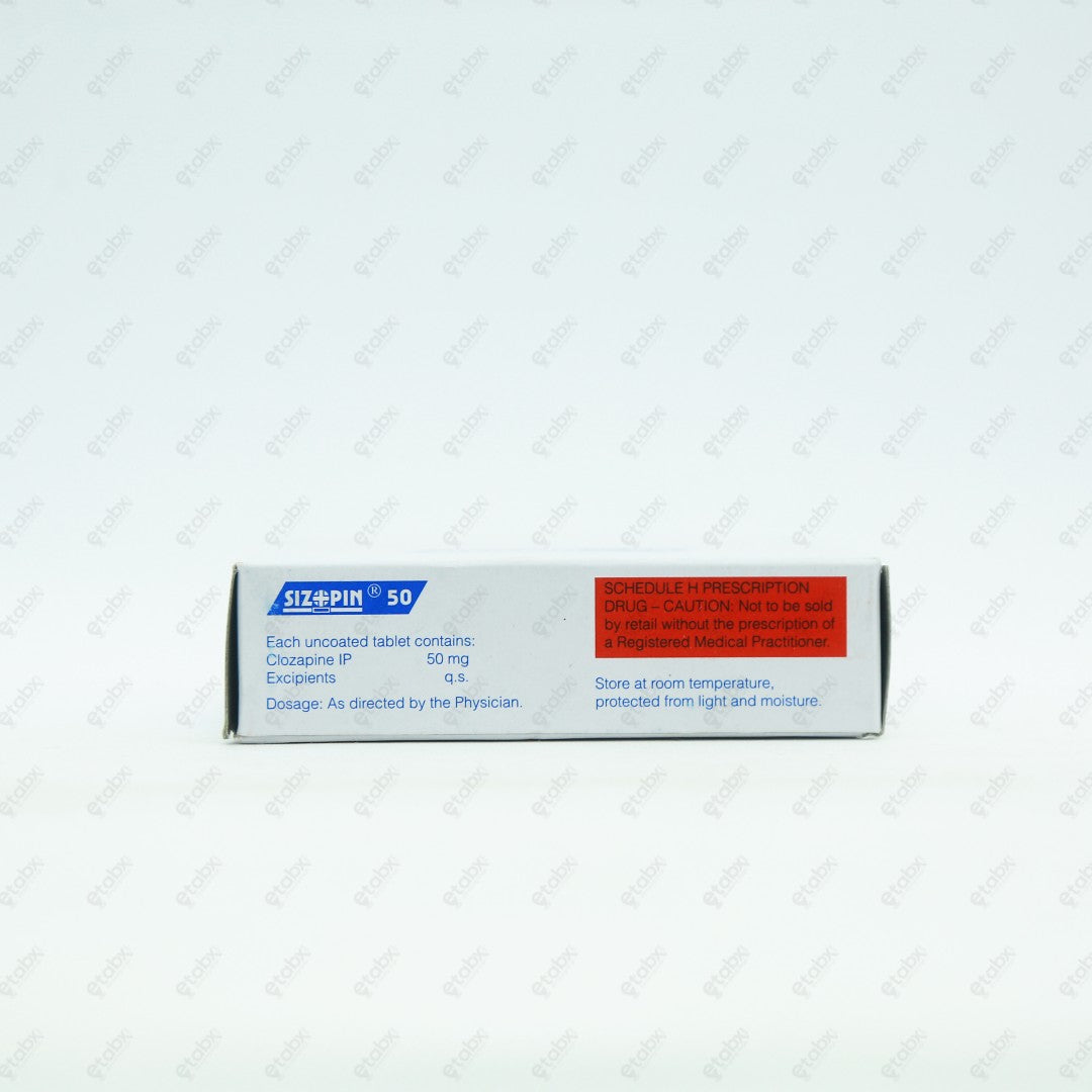 Sizopin 50mg Tablet 10's