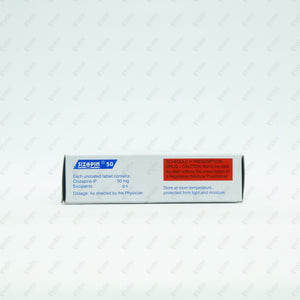 Sizopin 50mg Tablet 10's