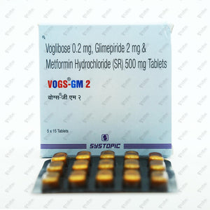 Vogs GM 2 Tablets 15's