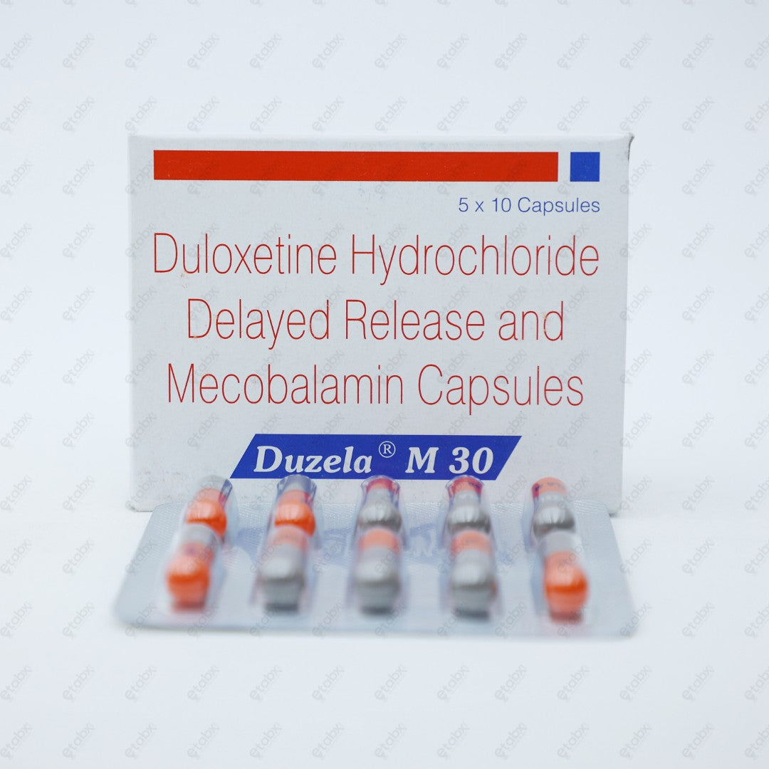 Duzela M 30mg Tablets 10's