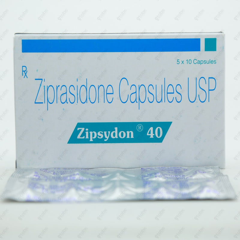 Zipsydon 40mg Capsule 10's