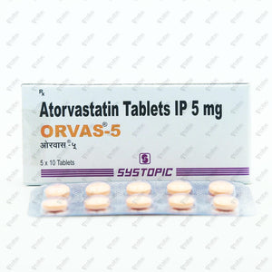 Orvas 5mg Tablets 10's