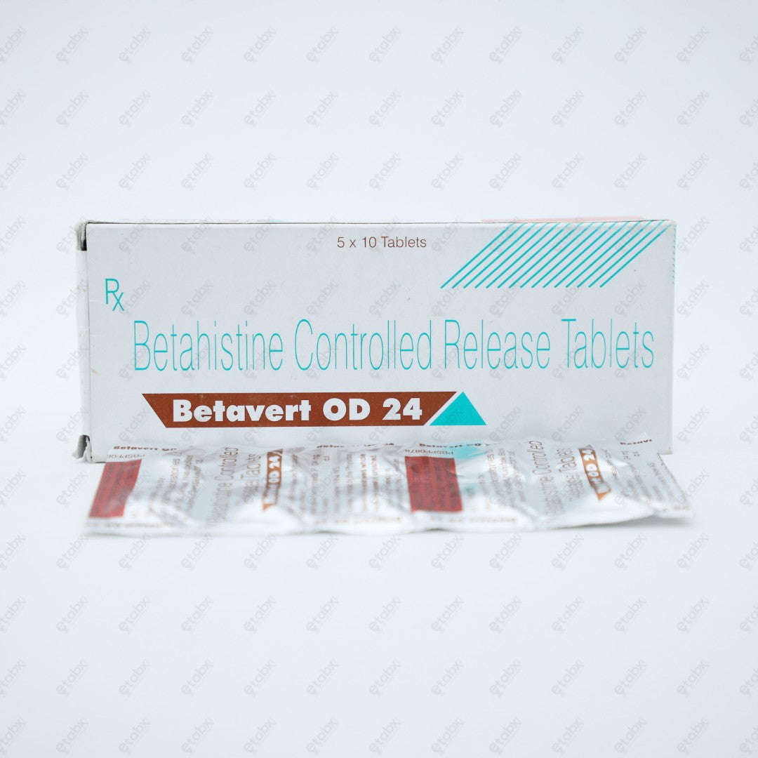 Betavert OD 24mg Tablets 10's