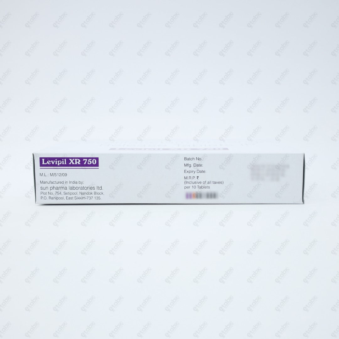 Levipil XR 750mg Tablet 10's