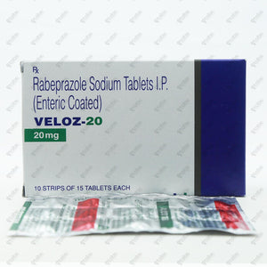 Veloz 20mg Tablet 15's