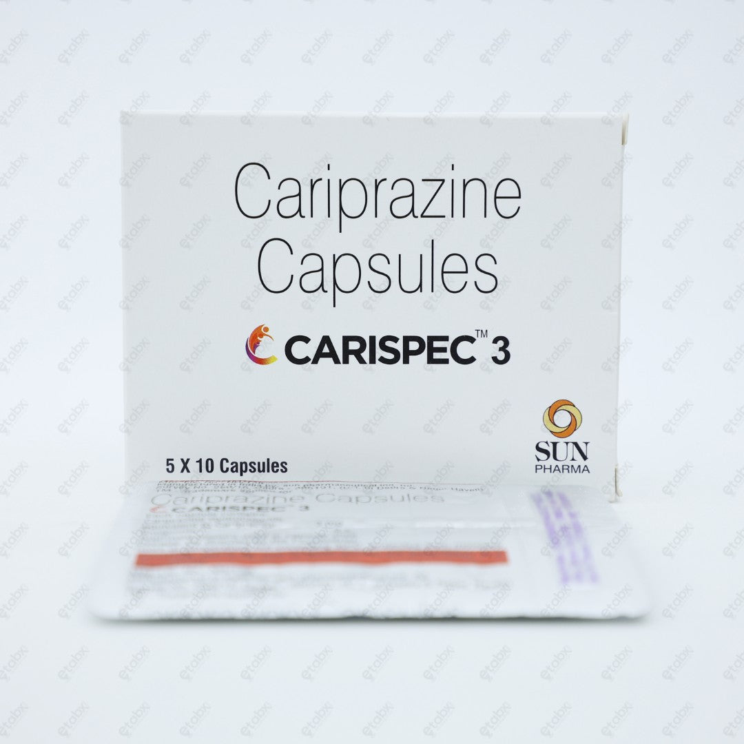 CARISPEC 3mg Capsule 10's