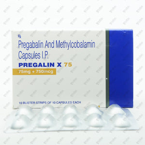 Pregalin X 75mg Nerve Capsules 15s