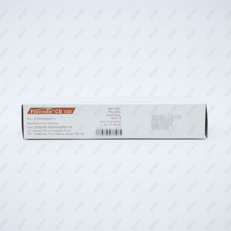 Fluvoxin CR 100mg Tablet 10's