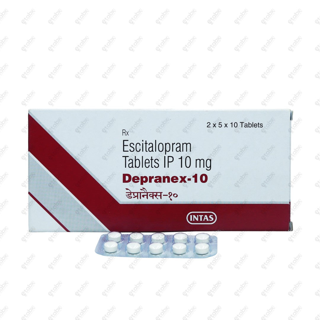 Depranex 10mg Tablet 10's