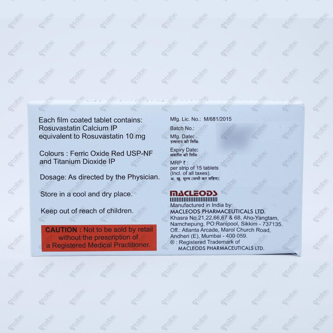 ROSUMAC 10mg Tablet 15