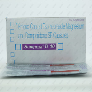 Sompraz D 40mg Capsule 15's