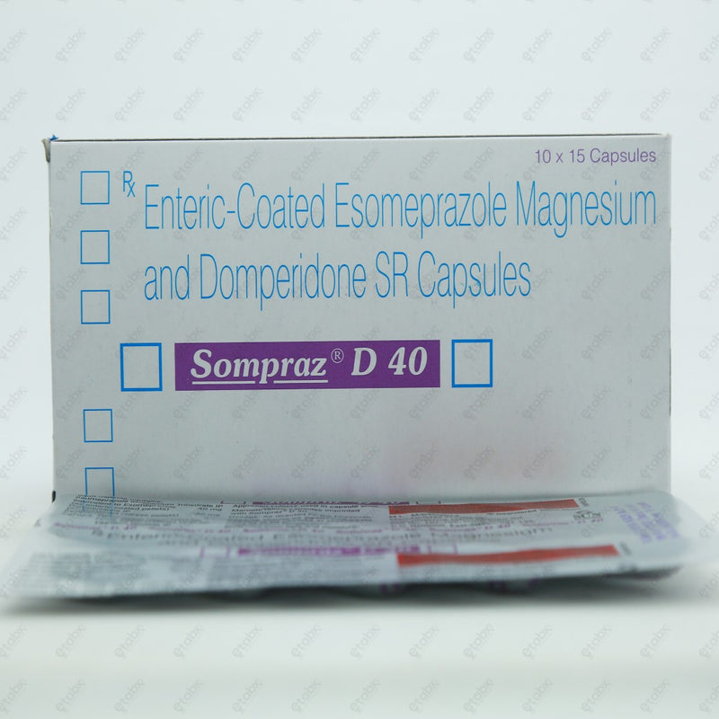 Sompraz D 40mg Capsule 15's