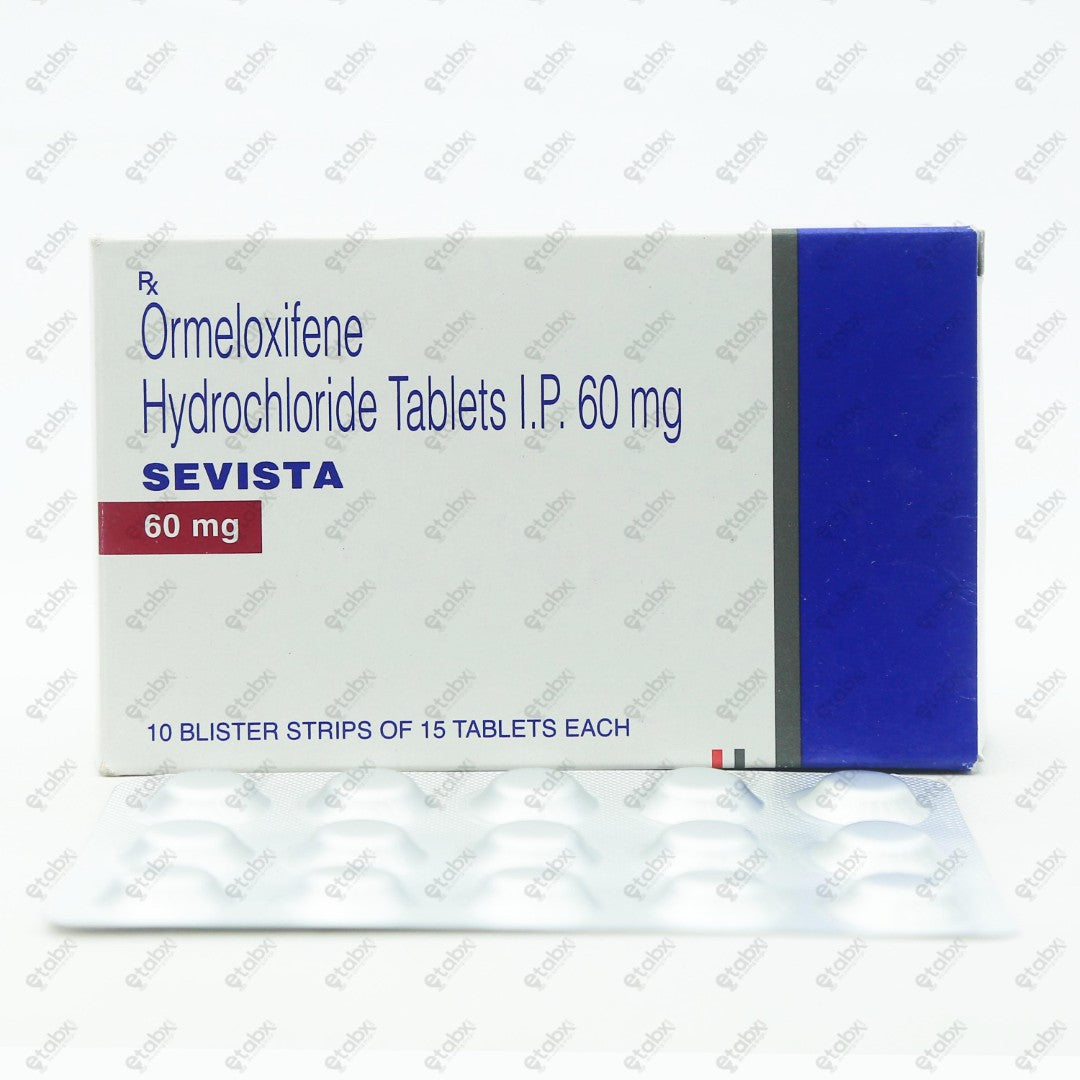 SEVISTA 60mg Seviteronel Anti-Cancer Tablets (15's)