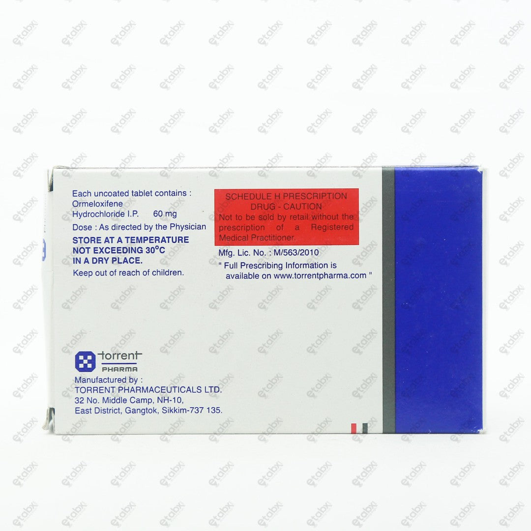 SEVISTA 60mg Seviteronel Anti-Cancer Tablets (15's)