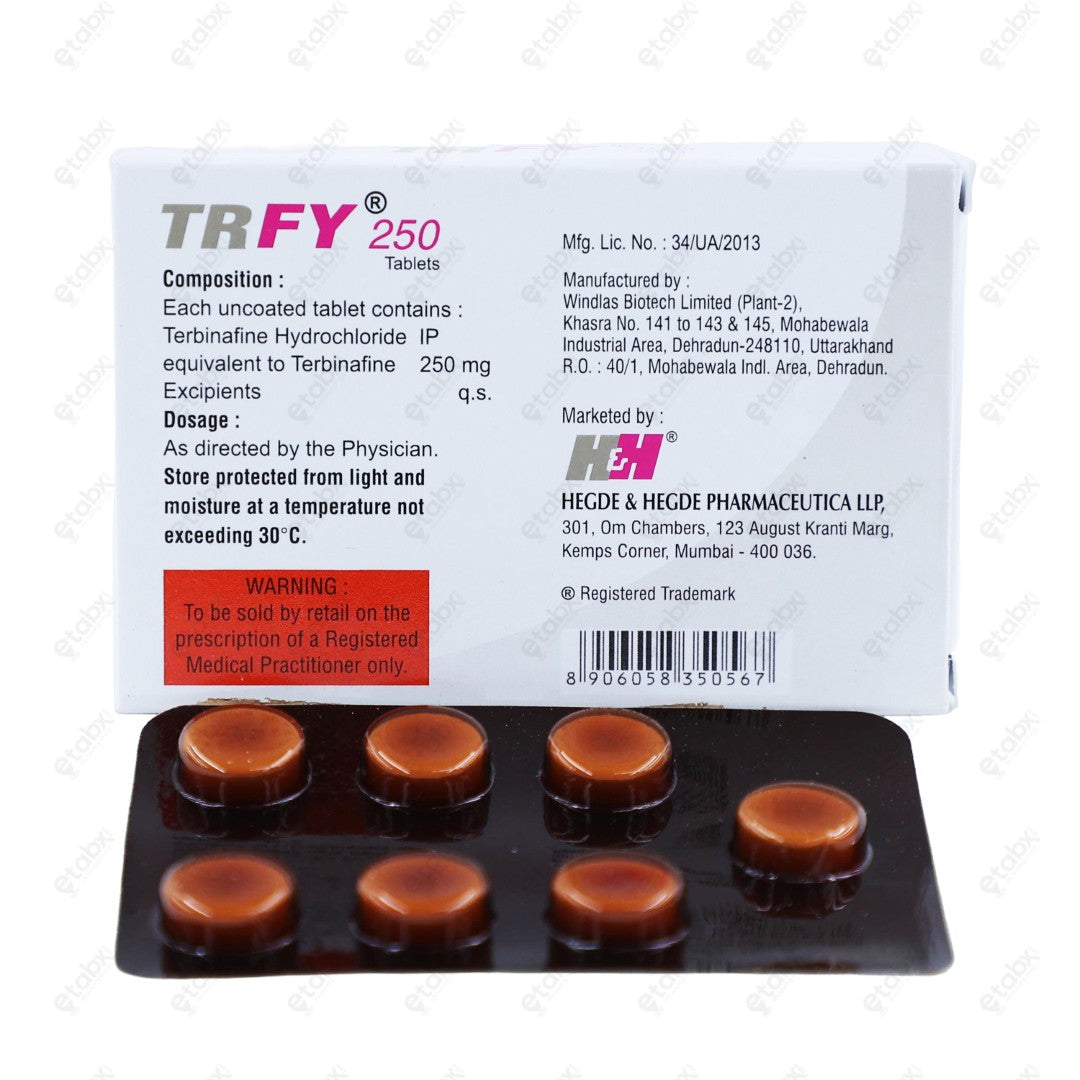 Trfy 250mg Tablet 7s