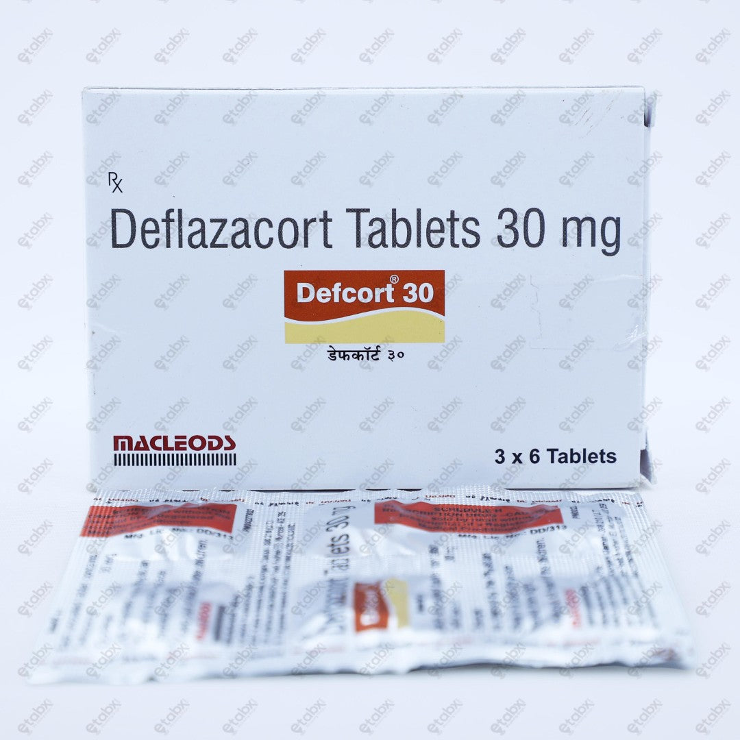 Defcort 30mg Tablet 6s