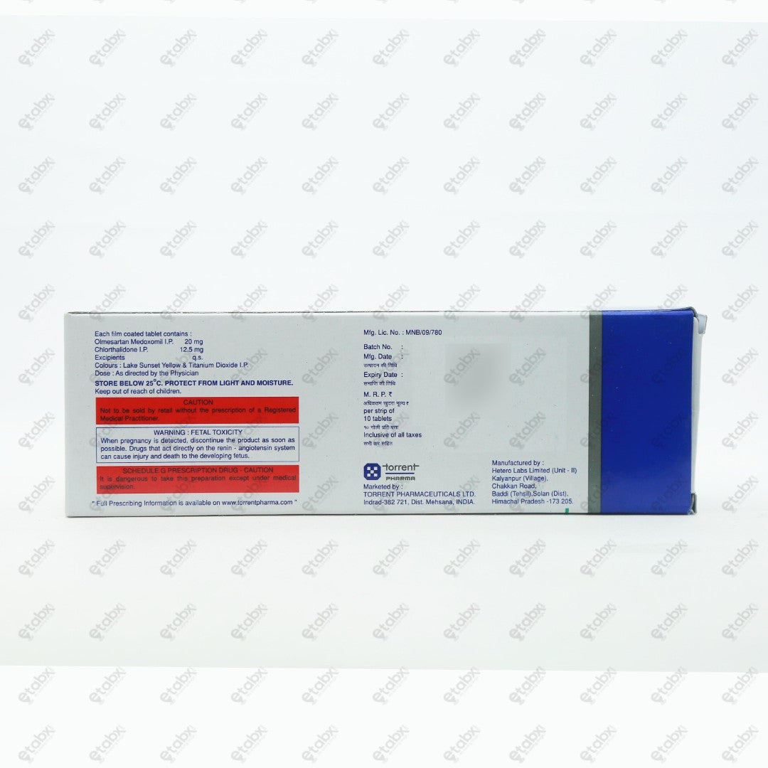 Olmetor CH 20mg Tablet 10's