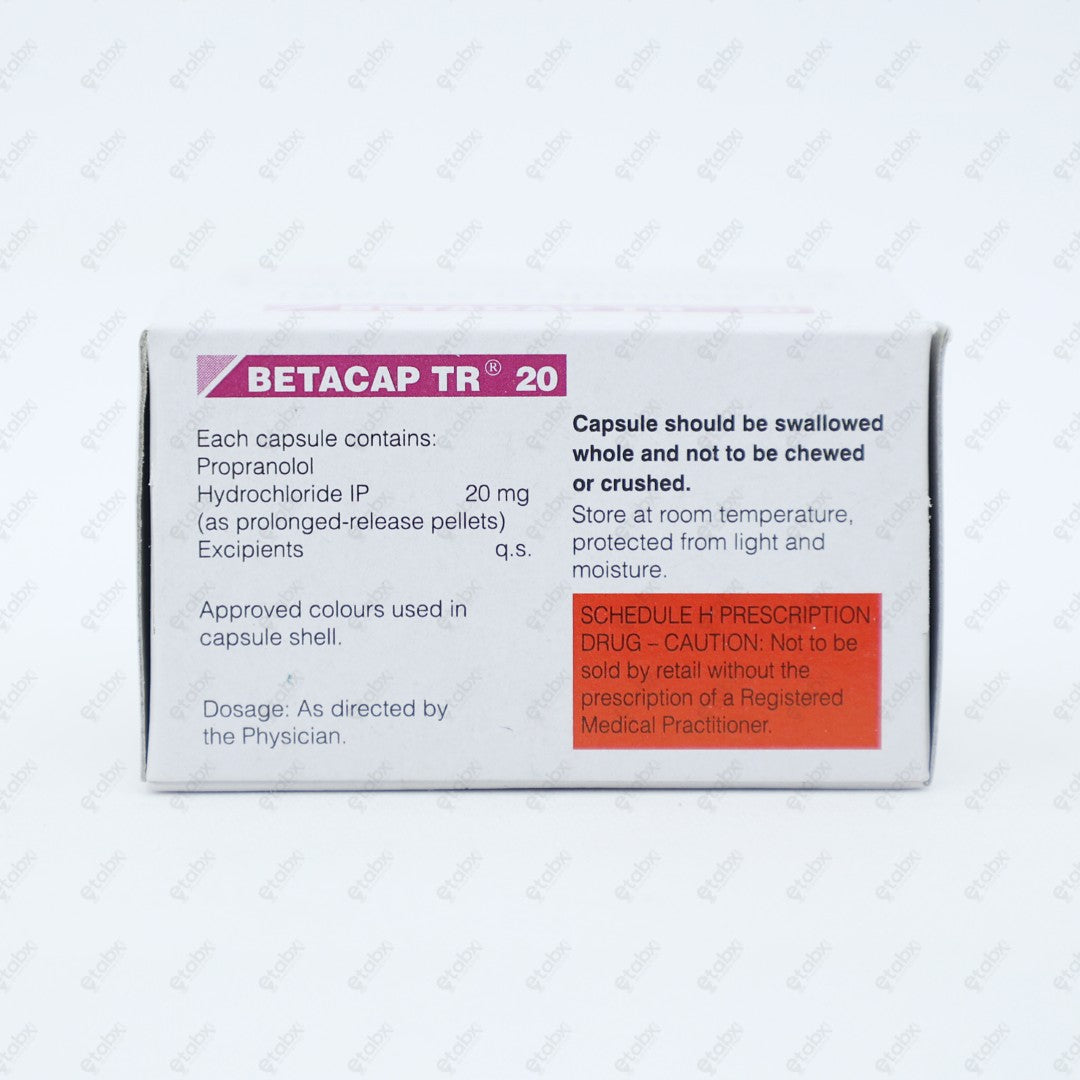 Betacap TR 20mg Tablet 10's