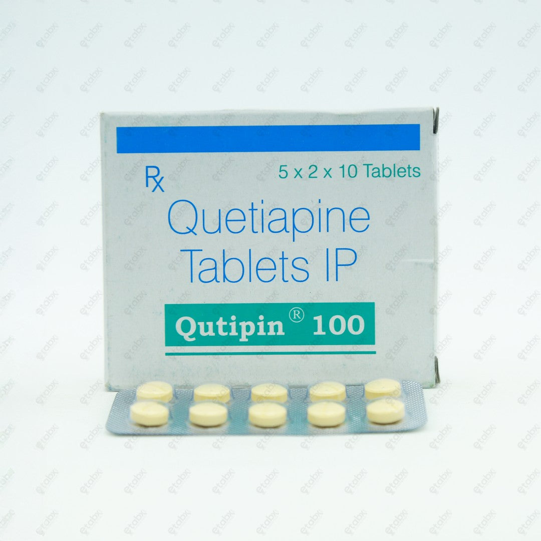 Qutipin 100mg Tablet 10'S