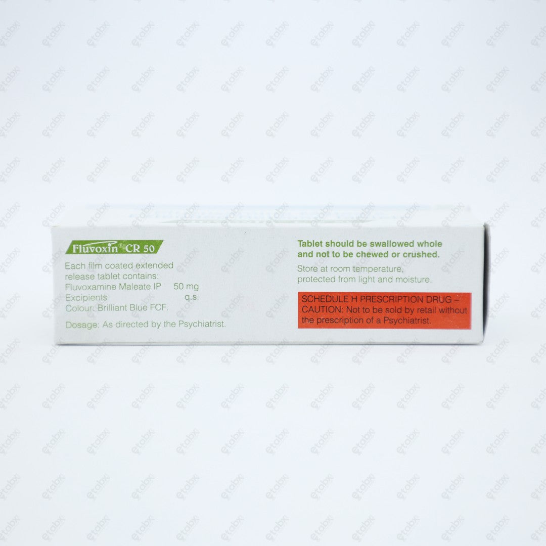 Fluvoxin CR 50mg Tablet 10's