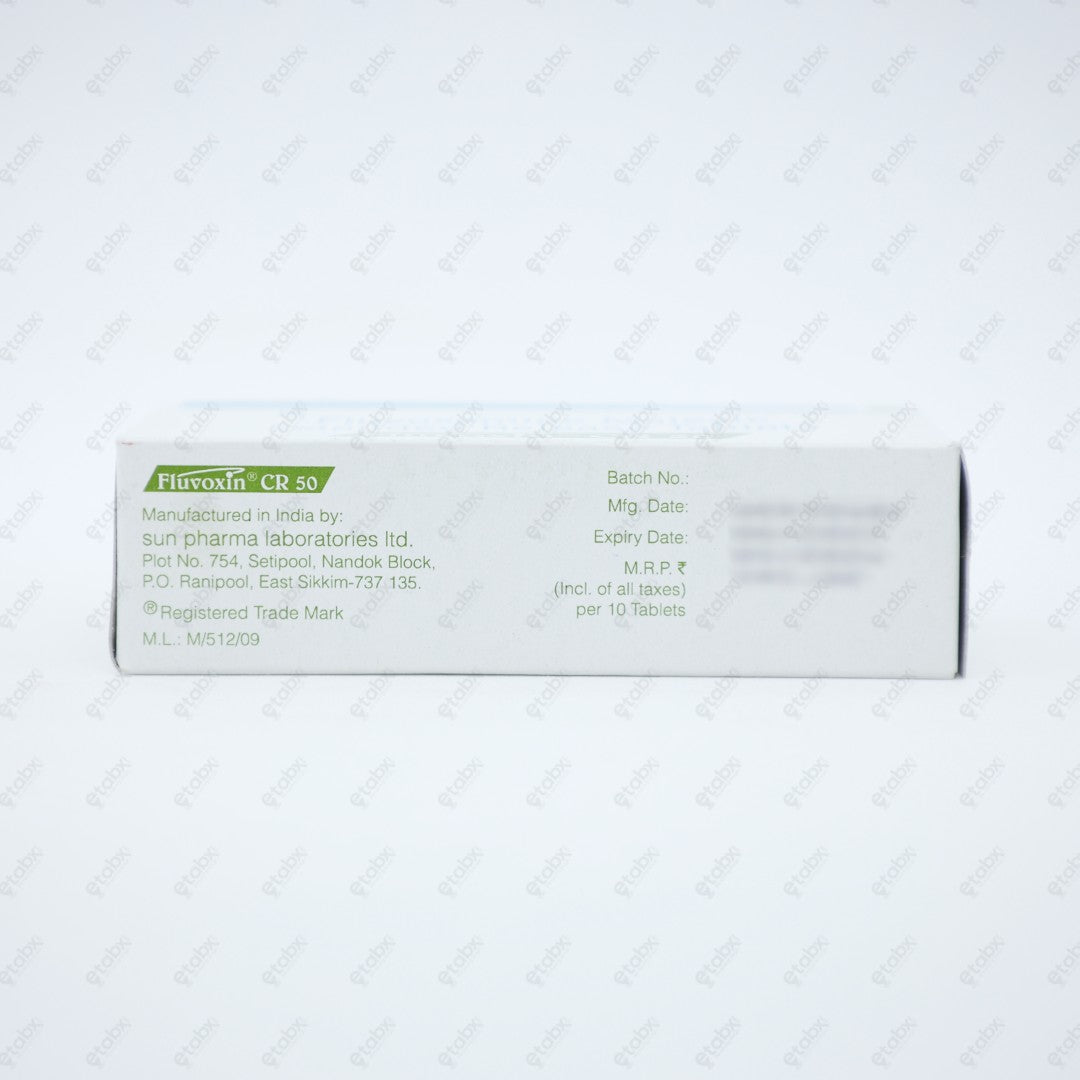 Fluvoxin CR 50mg Tablet 10's