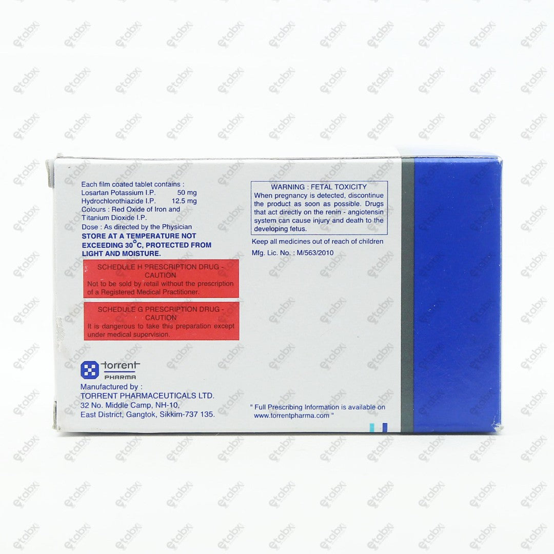 Tozaar H Tablet 15's