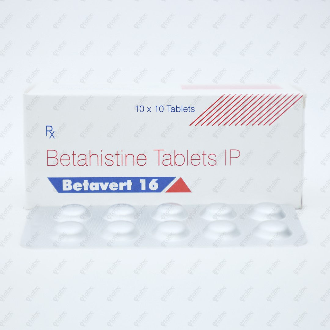 Betavert 16mg Tablet 15's