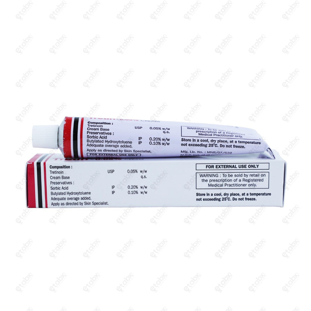 Tretin 0.05% Cream 30gm
