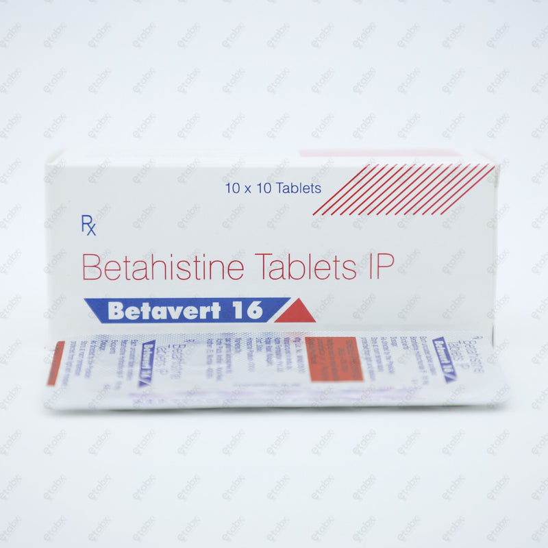 Betavert 16mg Tablet 15's