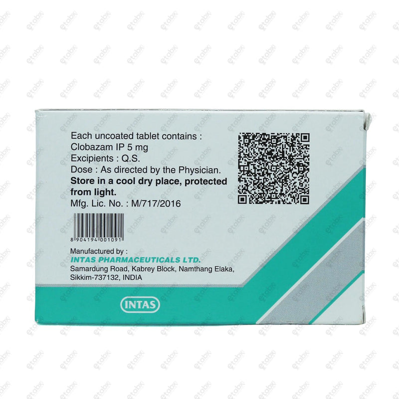 Cloba 5mg Tablet 15's