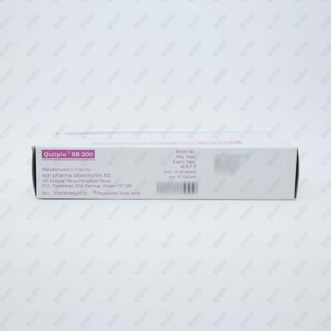 Qutipin SR 200mg Tablet