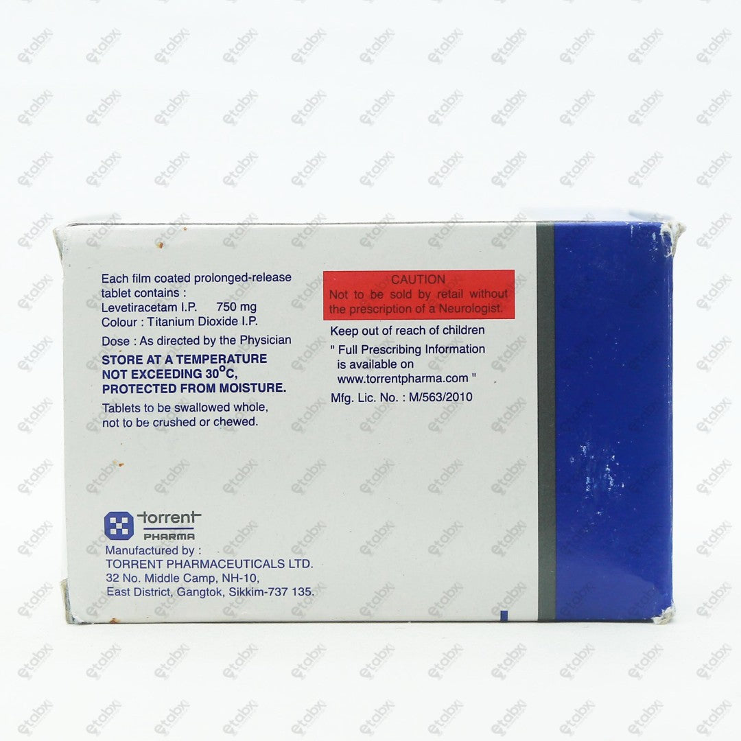 Torleva XR 750mg Tablet 10's