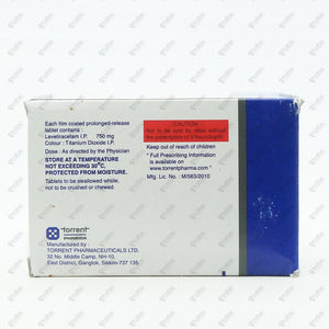 Torleva XR 750mg Tablet 10's