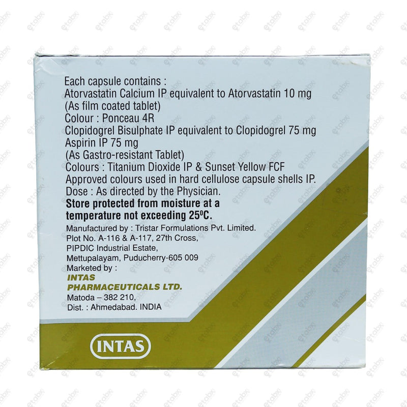 Clavix Gold 10mg Capsules 15