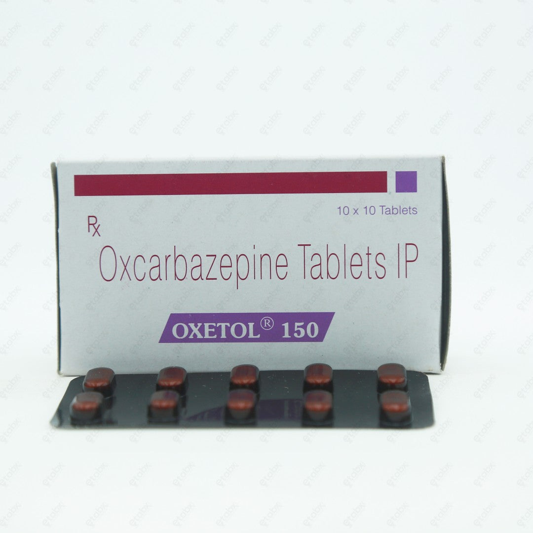 Oxetol 150mg Tablet 10's - Epilepsy & Seizure Control
