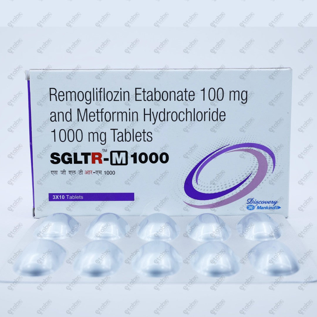 SGLTR M 1000 Tablet 10's