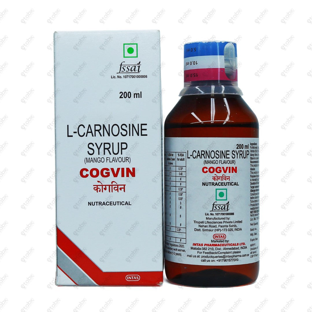 COGVIN SYRUP 200ML