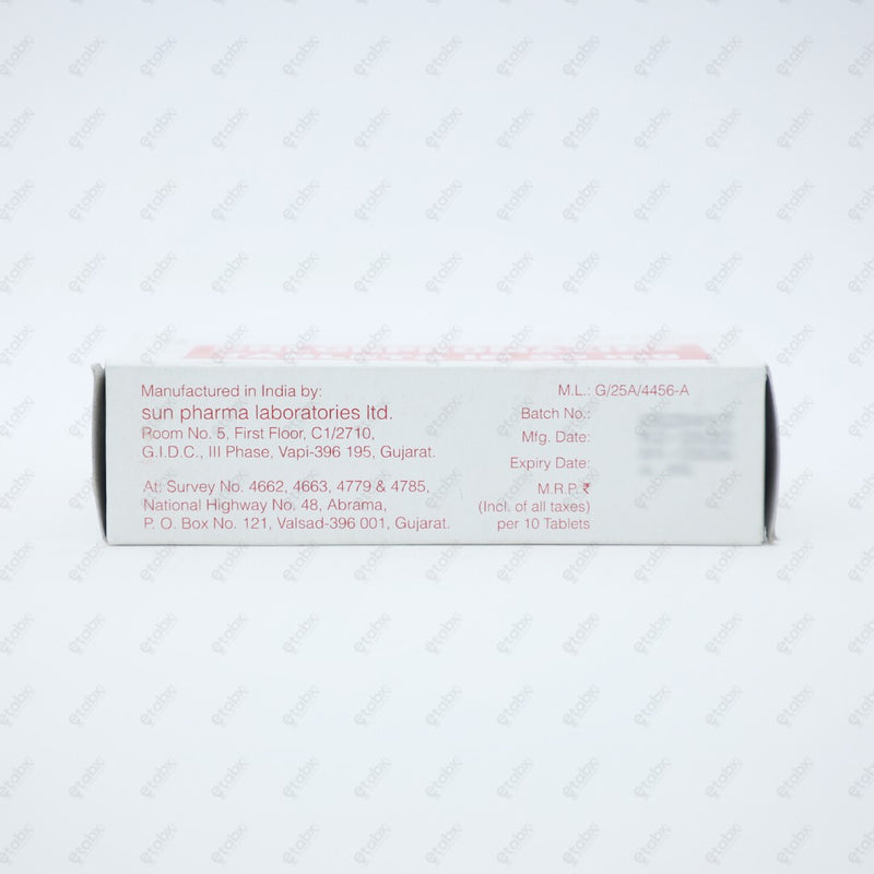 Chlorpromazine 50mg Tablet 10's