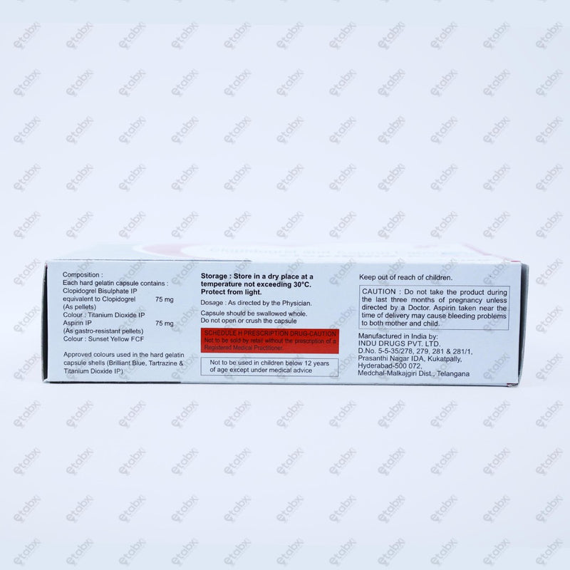 Clopikind AS 75mg Tablet 10's
