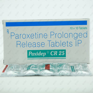 Paxidep CR 25mg Tablet 10's