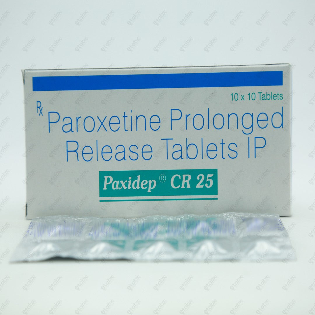 Paxidep CR 25mg Tablet 10's