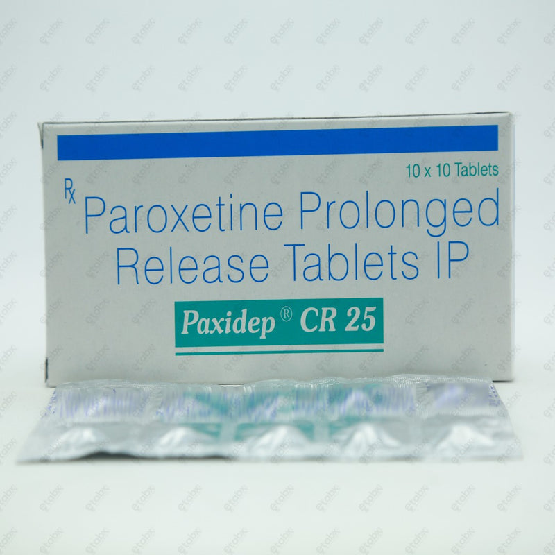 Paxidep CR 25mg Tablet 10's