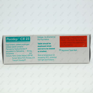 Paxidep CR 25mg Tablet 10's